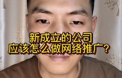 新成立的公司应该怎么做网络推广缩略图