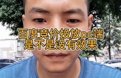 百度竞价投放pc端是不是没有效果缩略图