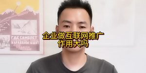 企业做互联网推广作用大吗缩略图