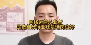 网络运营从业者是选细分行业还是选岗位好缩略图