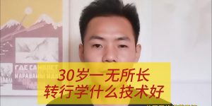 30岁一无所长，转行学什么技术好缩略图